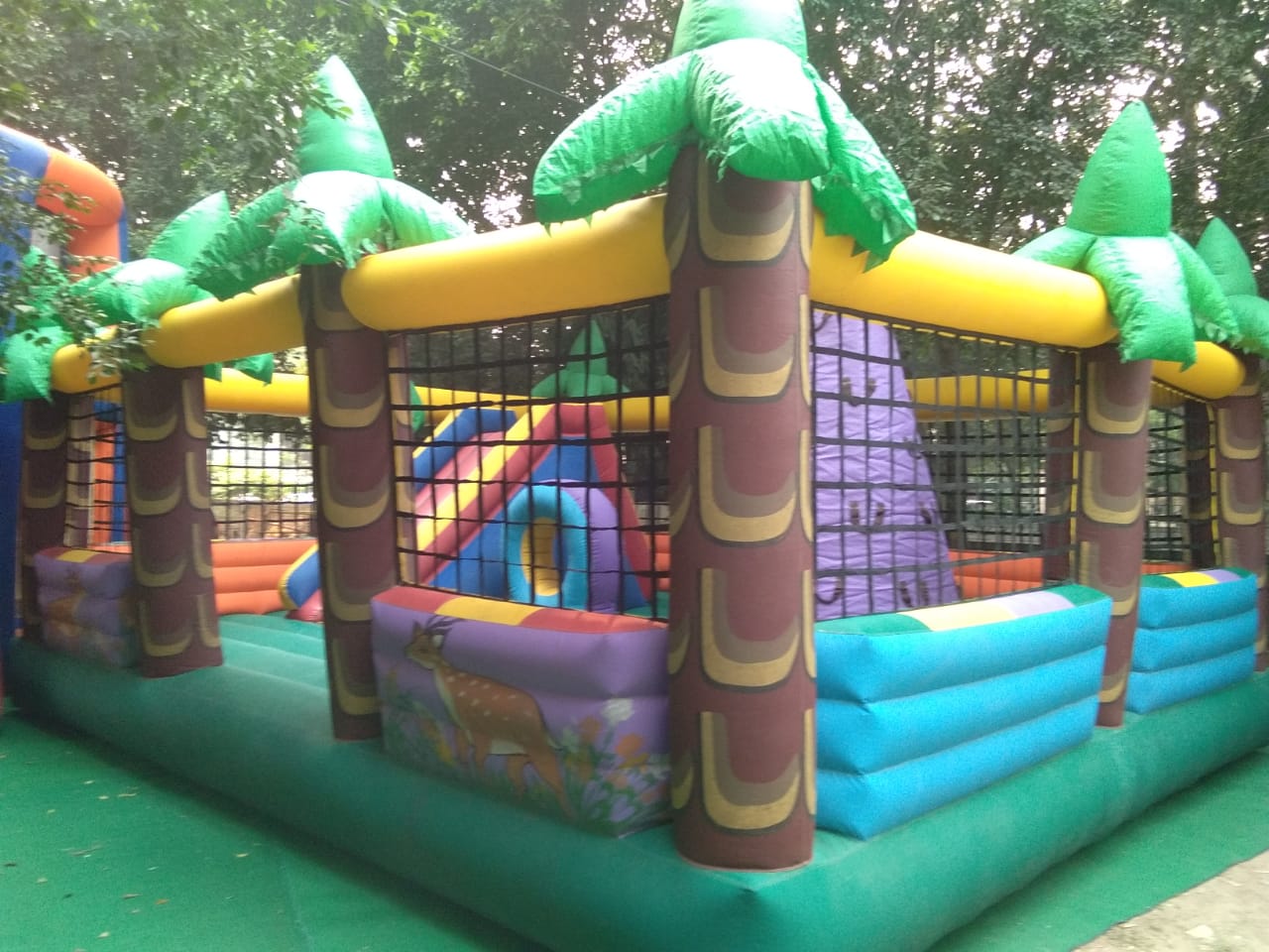  Jungle Bouncy For Kids Birthday 